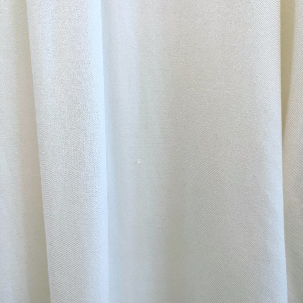 Zara Oversized Collared Shirt Dress with Big Pockets White - Picture 9 of 10